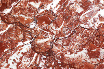 Red marble background wall texture.