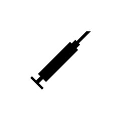 syringe icon. Simple glyphvector of ban set for UI and UX, website or mobile application