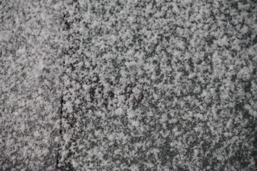 Fototapeta na wymiar Automobile snow flakes winter frozen