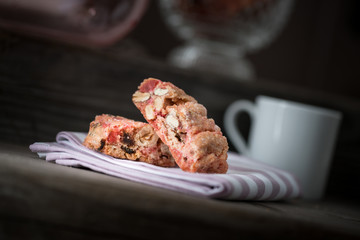 Cantucci or Cantuccini, typical biscuit from Florence and Tuscany - Italy