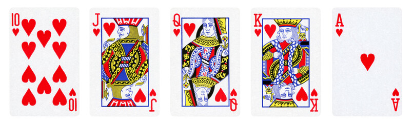 cards, card, queen, poker, style, king, vector, illustration, black, hearts, background, red, suit, set, jack, heart, casino, ace, leisure, gambling, vintage, play, white, symbol, game, design, luck, 