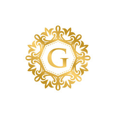 Luxury Logo template in vector for Restaurant, Royalty, Boutique, Cafe, Hotel, Heraldic, Jewelry, Fashion and other vector illustration