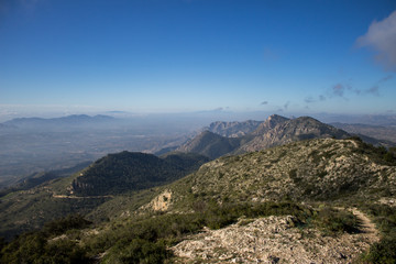 Obraz premium Views from the top of a mountain