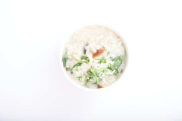 Pork and Preserved Egg Congee