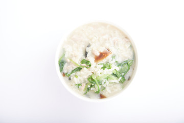 Pork and Preserved Egg Congee