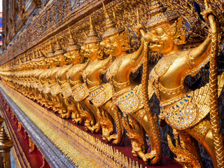 ワット・プラケオ　タイ,　バンコク　エメラルド寺院