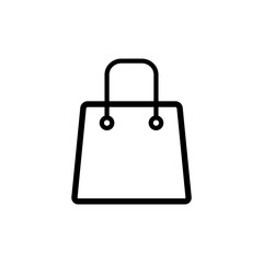 bag shopping icon vector