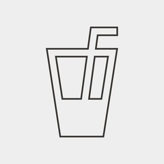 drink icon vector illustration and symbol for website and graphic design