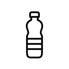 Bottle icon line style
