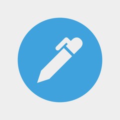 pen icon vector illustration and symbol for website and graphic design