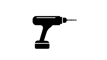 Drilling machine icon. Trendy Drilling machine logo concept