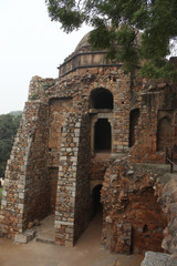 Old structure at Hauz Khas village, Delhi, India
