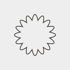 sticker icon vector illustration and symbol for website and graphic design