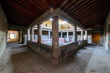 Oplontis Villa of Poppea - The servile peristyle 