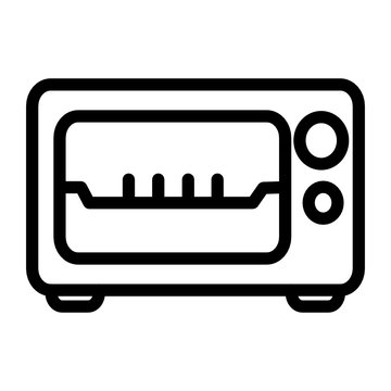 recommend clip art: Oven icon line art