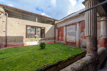 Oplontis Villa of Poppea - Internal garden 