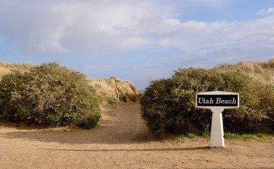 Pathway to Utah Beach
