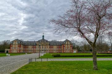 Historisches Schloss in Münster in Westfalen