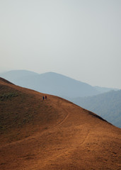Two man on Mon Jong Trekking Route in Chiangmai, Thailand