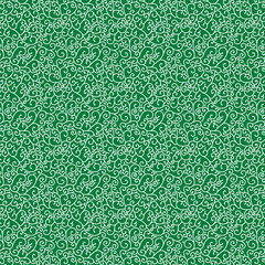 唐草模様_緑
