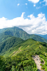 Naklejka premium 群馬県 谷川岳 天神峠の風景