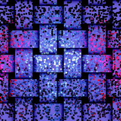 Pattern Weben Tricolor 6987 quadrat