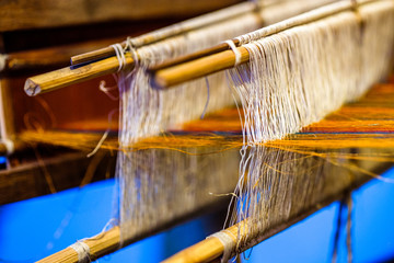 old weaving loom