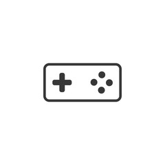 Joystick Game Controller Icon Design Template