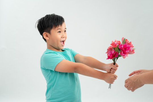 Child Giving Flowers Images Browse 23 892 Stock Photos Vectors