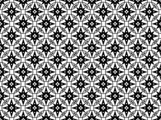 Abstract geometric seamless pattern. White asian ornament. Traditional ethnic floral chinese tile ornamental backdrop. Good for wallpaper design, pattern fills, web page background, surface textures