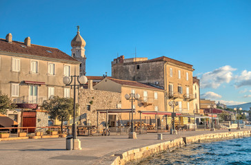 Krk village, Croatia