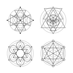 Sacred geometry set