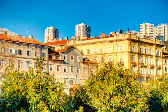 Rijeka, Croatia, HDR Image