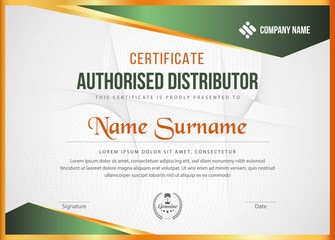 Modern Certificate template design for all types company