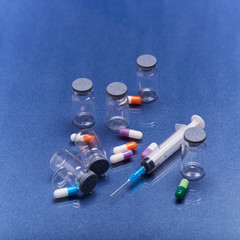 Stethoscope and drugs