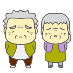 シニア夫婦不安