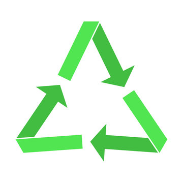 Recycle arrow symbol 