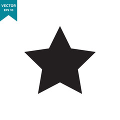 star vector icon in trendy flat design
