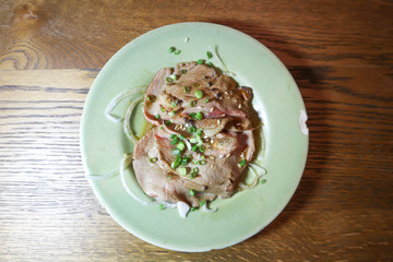 grilled pork or roasted pork