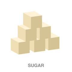 sugar flat icon on white transparent background. You can be used black ant icon for several purposes.	