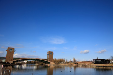 Fototapeta premium Toyama City toyama Kansui Park