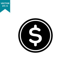 money vector icon in trendy flat style 