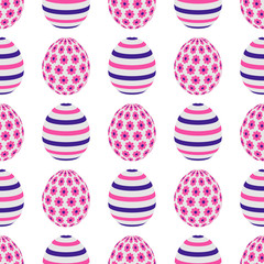Vector Pattern Happy Easter egg Festive Holiday