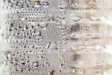 water bubbles, macro shot.