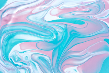 pink turquoise abstract background mixing colors