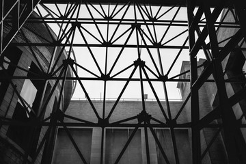 Fototapeta premium Stahlkonstruktion