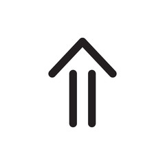 arrow icon in trendy flat style 