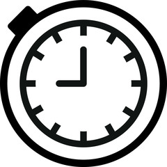 Clock icon timer