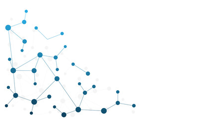 Abstract geometric connect lines and dots.Simple technology graphic background.Illustration Vector design Network and Connection concept.