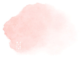 Light orange watercolor texture background